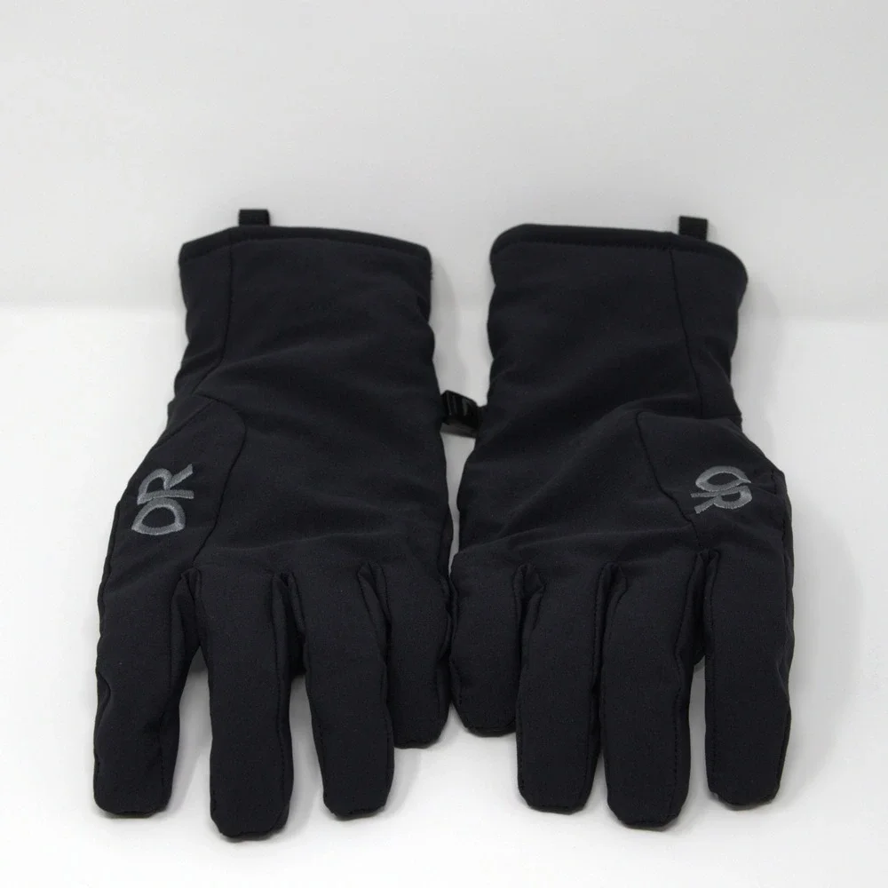 Outdoor Research Womens Black Sureshot Softshell Gloves Size Large